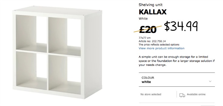 WHERE YOU CAN BUY THE IKEA KALLAX FOR THIS IKEA KALLAX HACK / GRILLO DESIGNS WWW.GRILLO-DESIGNS.COM