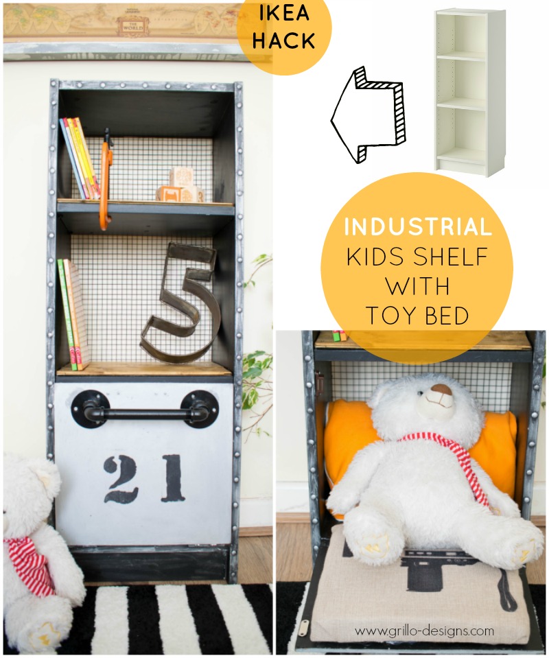 Ikea Hack Industrial Kids Shelf With Toy Bed Grillo Designs,What Does An Ionizer Do For Hair