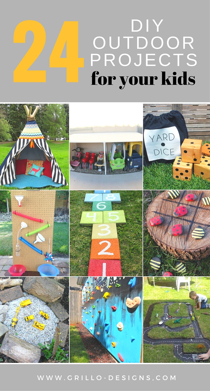 Fun summer outdoor DIY projects for the kids