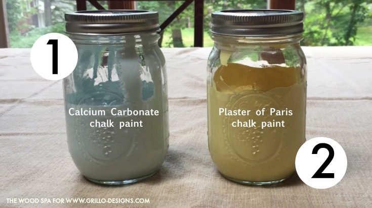 Patricia from the Wood Spa shares 2 ways to make Homemade Chalk Paint. The first with calcium carbonate and the second with Plaster of Paris! Click here to view her full tutorial and watch her video tutorial on how to make homemade chalk paint