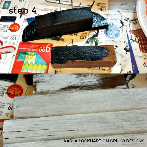 Make a wooden snowman in 7 easy steps / Grillo Designs Blog www.grillo-designs.com