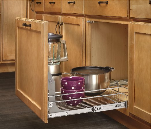 declutter kitchen counters by packing away appliances via amazon / grillo designs www.grillo-designs.com