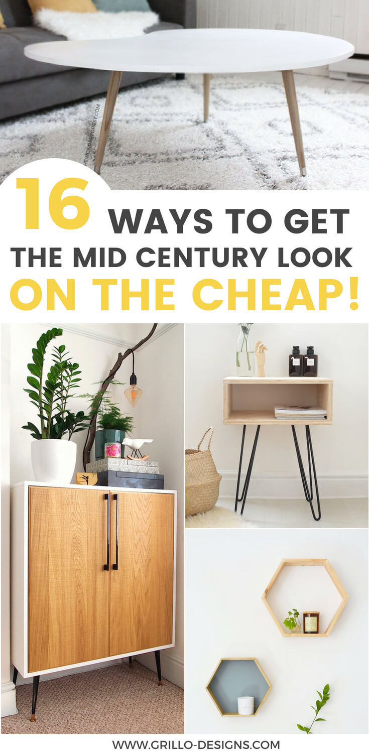 16 Affordable DIY Mid-Century Furniture Ideas That Will Inspire You