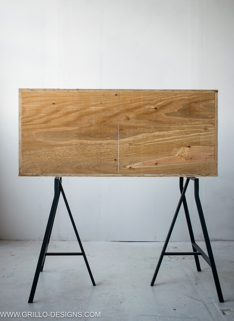 How to make a diy tv stand from plywood