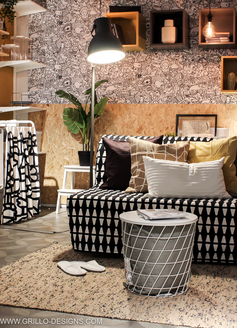 IKEA roomset designed by medina grillo for ikea 