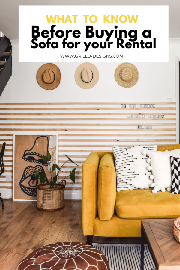 6 Things to Know When Choosing the Perfect Sofa for Your Rental